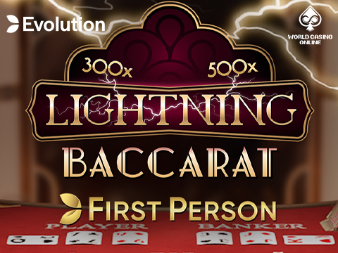 First Person Lightning Baccarat