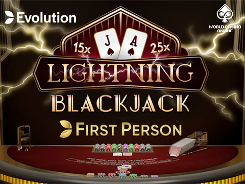 First Person Lightning Blackjack