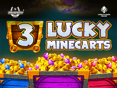 3 Lucky Minecarts: Hold and Win